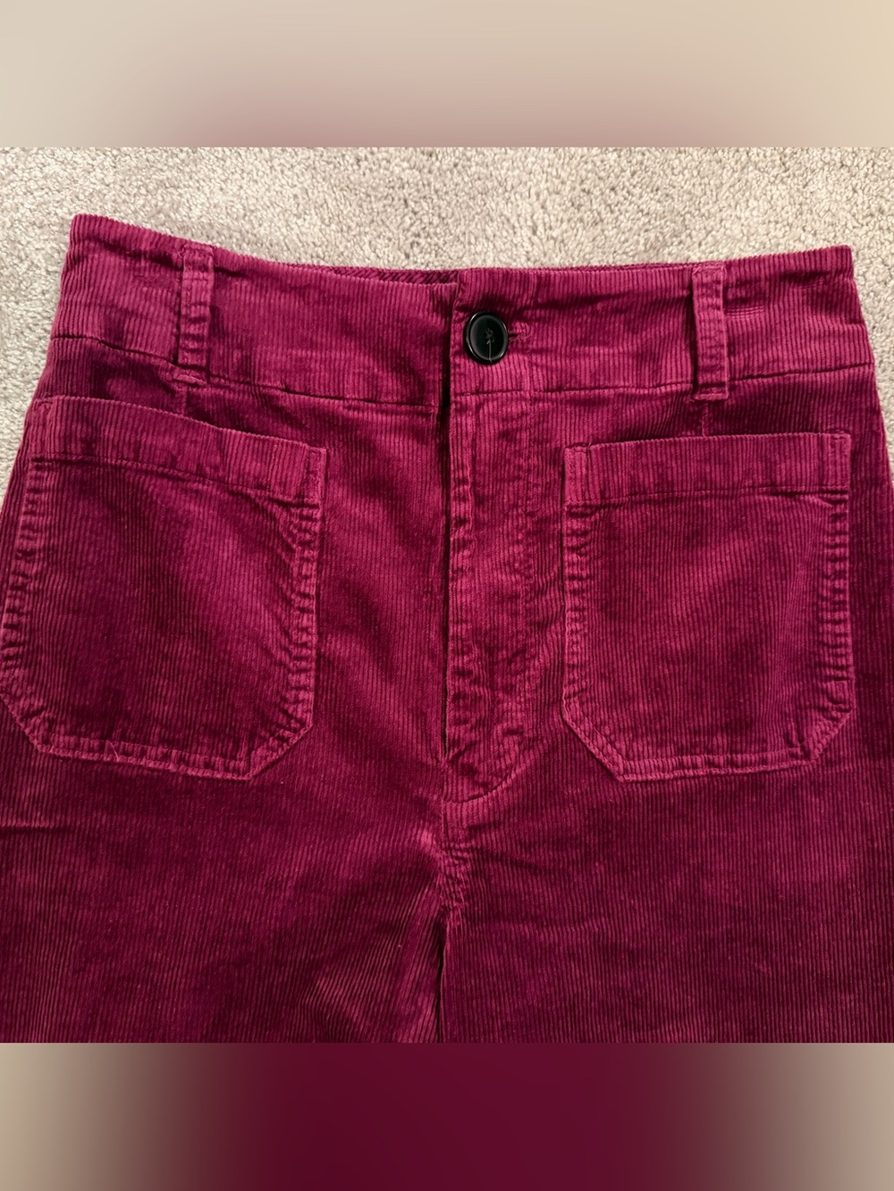 Anthropologie Maeve Colette Corduroy Pants 30T - Picture 3 of 8